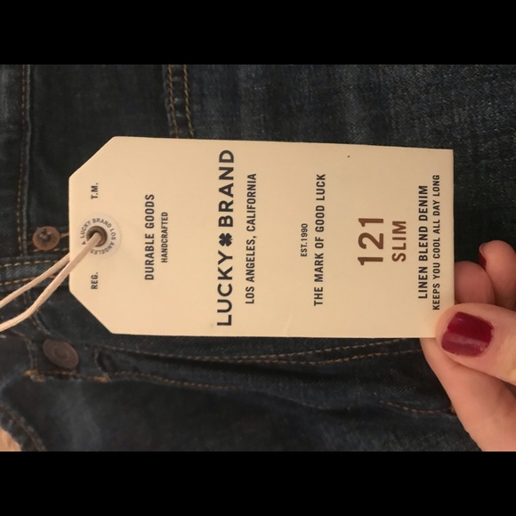 Men’s Lucky brand 121 slim jeans - Picture 3 of 5